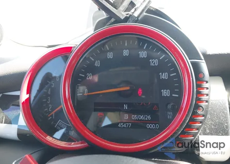 2015 Mini Hardtop Cooper z USA, uszkodzony, nr VIN WMWXM5C58F3A96829